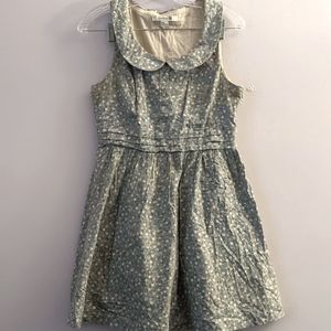 Ditsy Floral Peter Pan Collar Dress